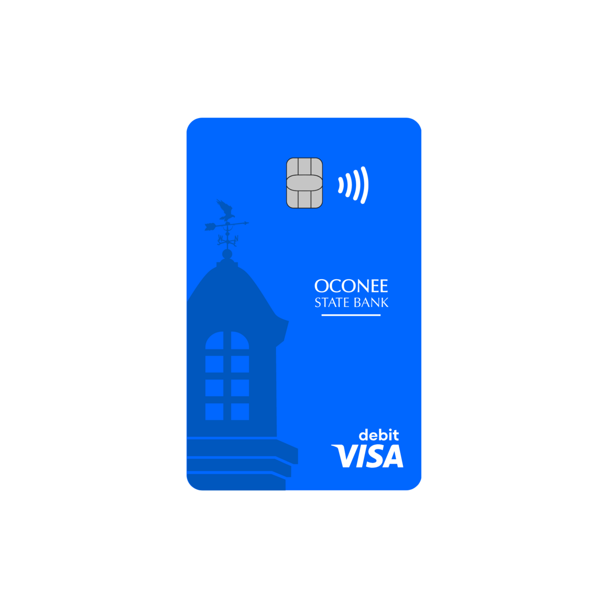 Blue Personal Checking Card