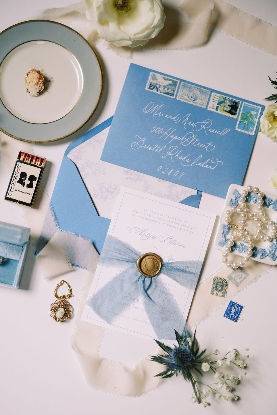 linden-place-vintage-blue-wedding-invitations