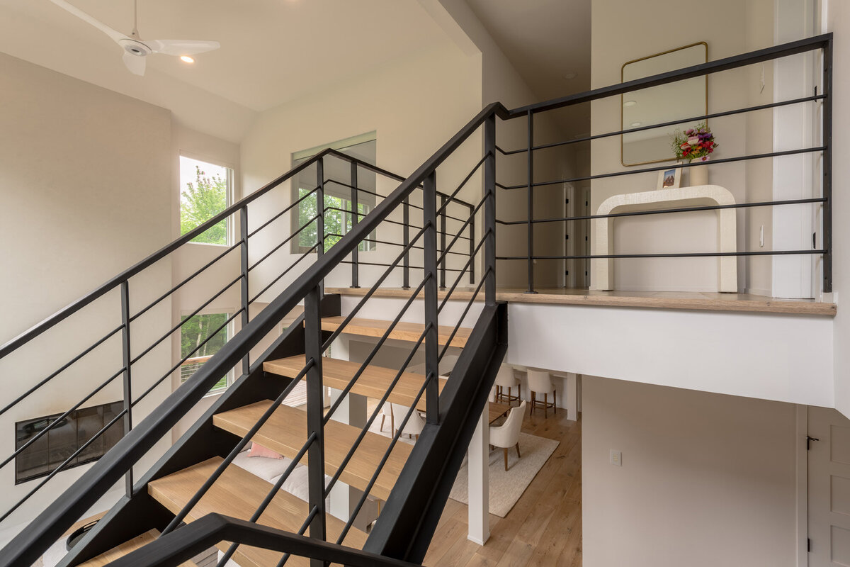 Staircase of Contemporary Renovation