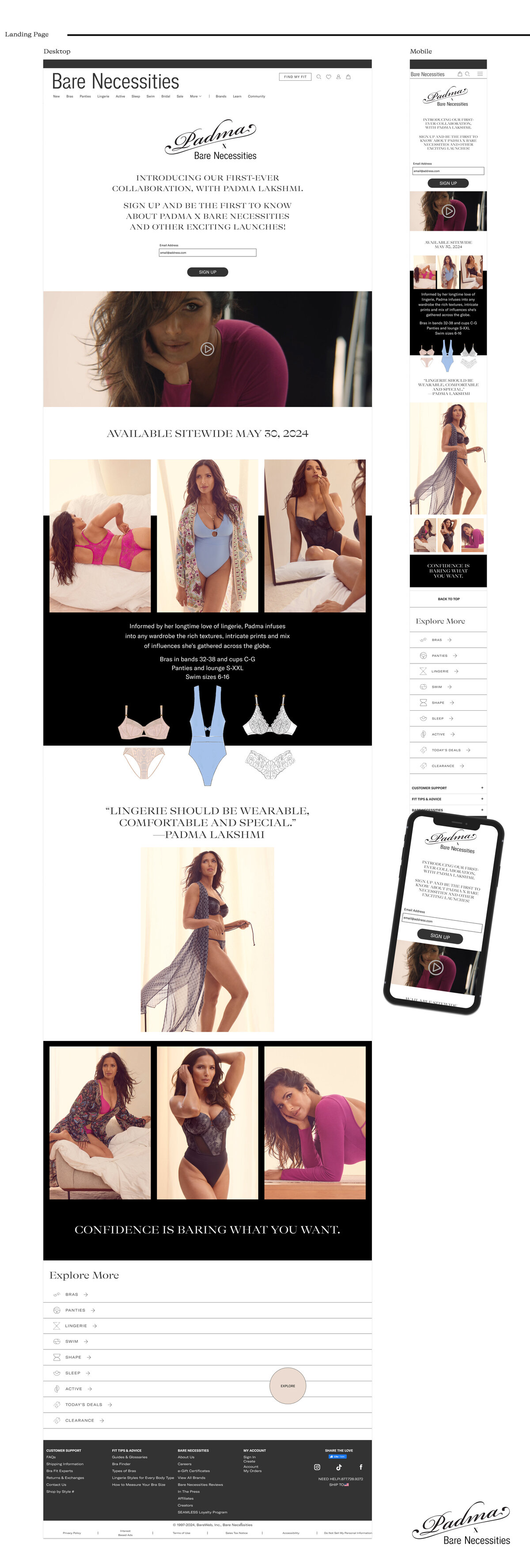 Landing Page