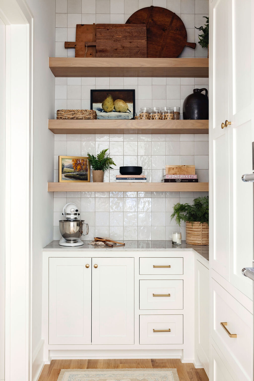 oyster creek studios stripling new build white tile pantry
