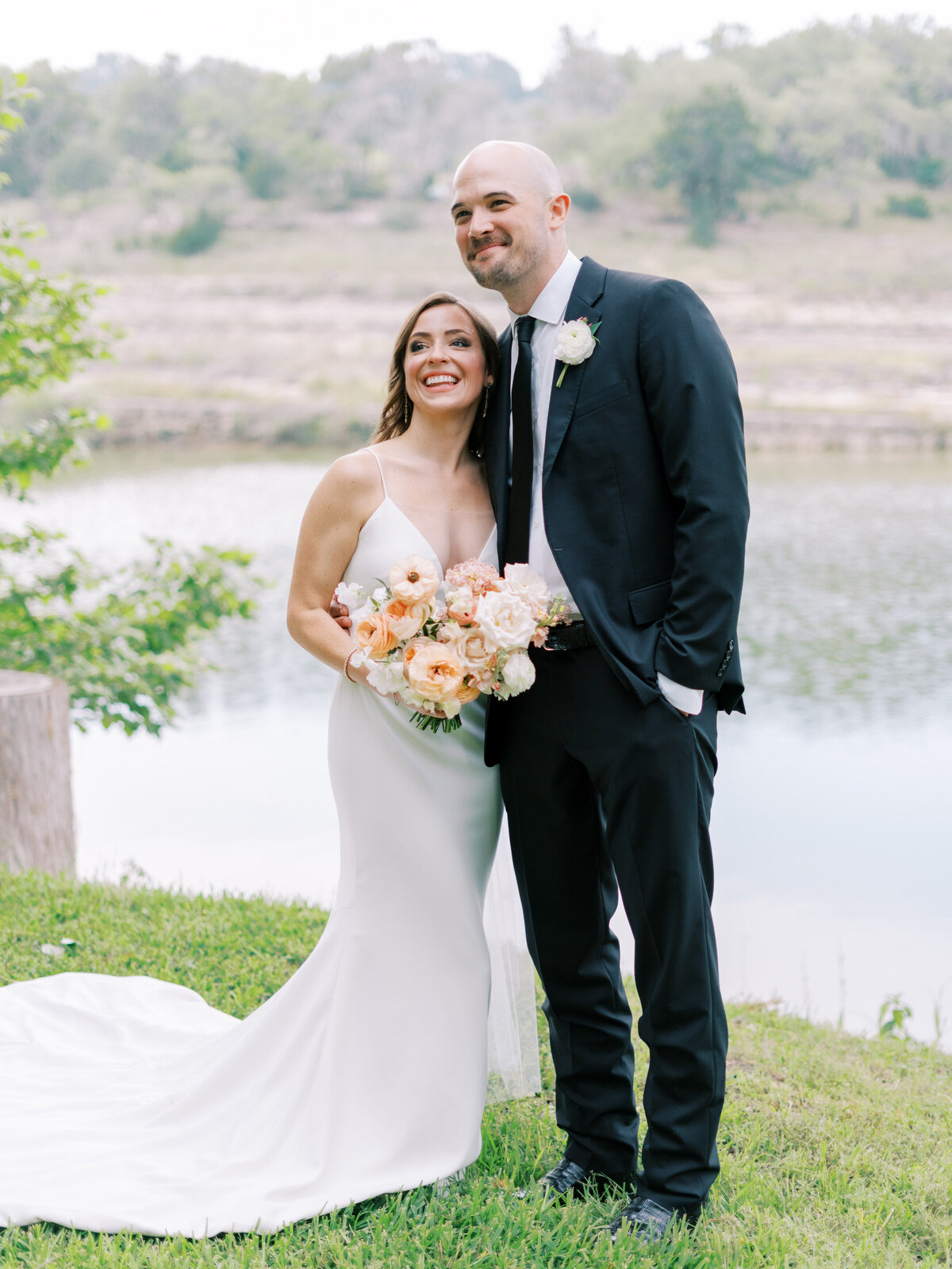 wedding at Private Ranch, Wimberley, Texas