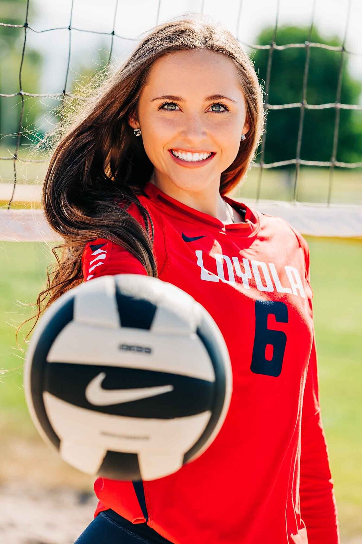 Senior photo of Loyola Sacred Heart volleyball player, Missoula