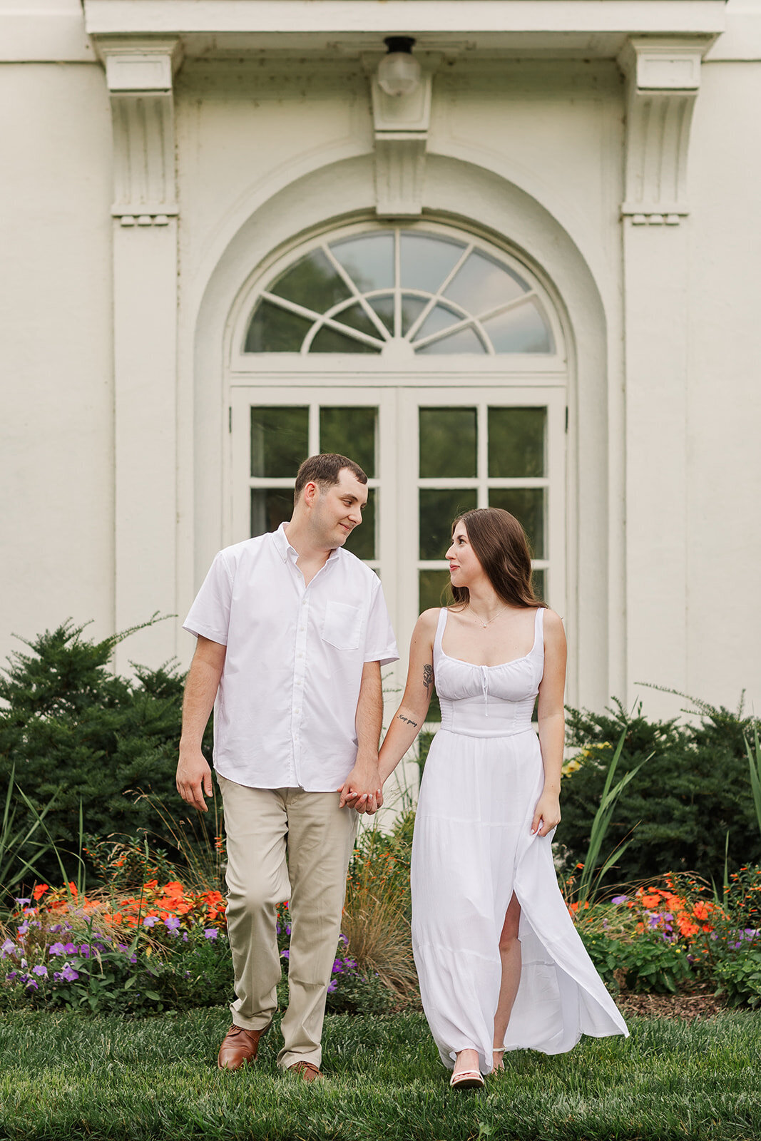 Alexis Fox Photography + Indianapolis + Indiana + Engagement Session + Newfields (5 of 37)