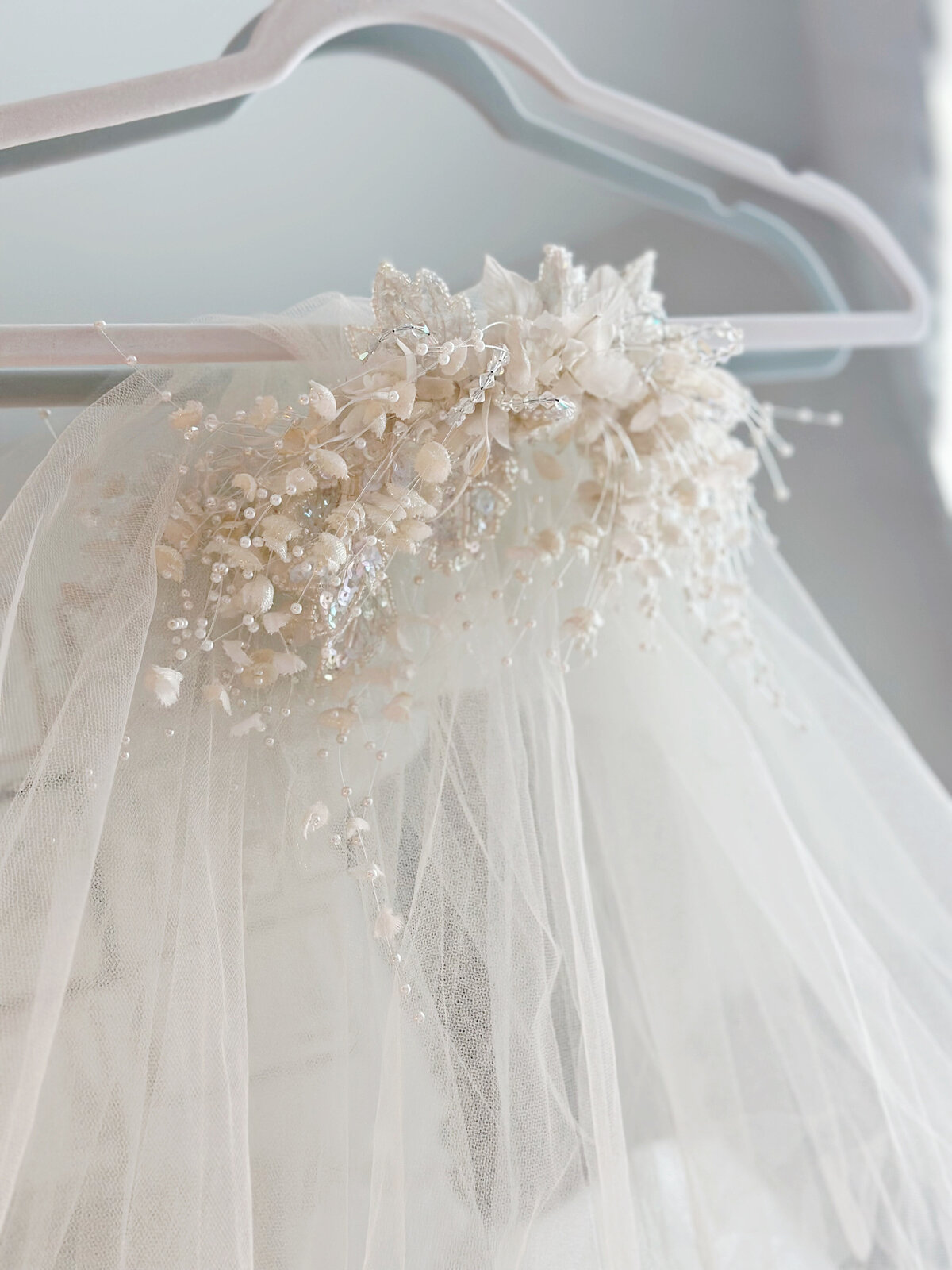 Elegant heirloom veil reimagined for special wedding day
