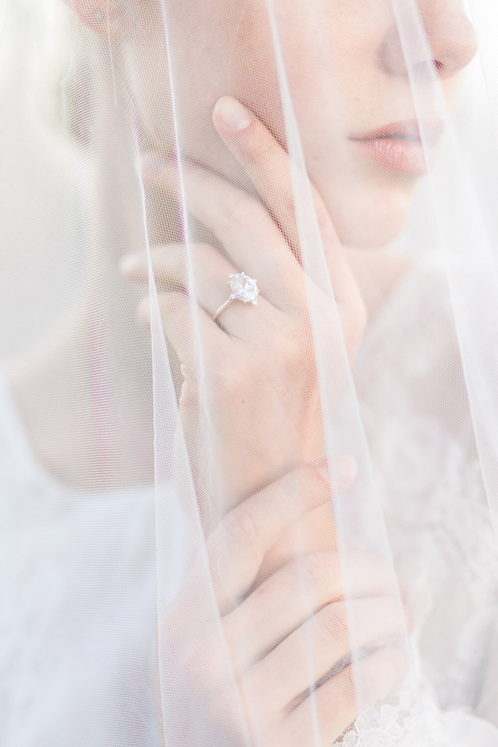 detail of susan saltzman wedding ring