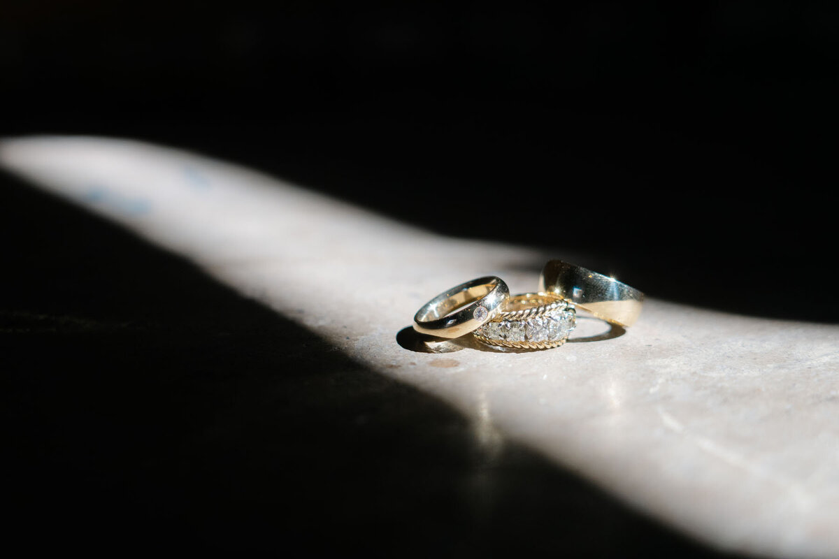 Industrial inspired Arizona wedding with soft light and modern details.