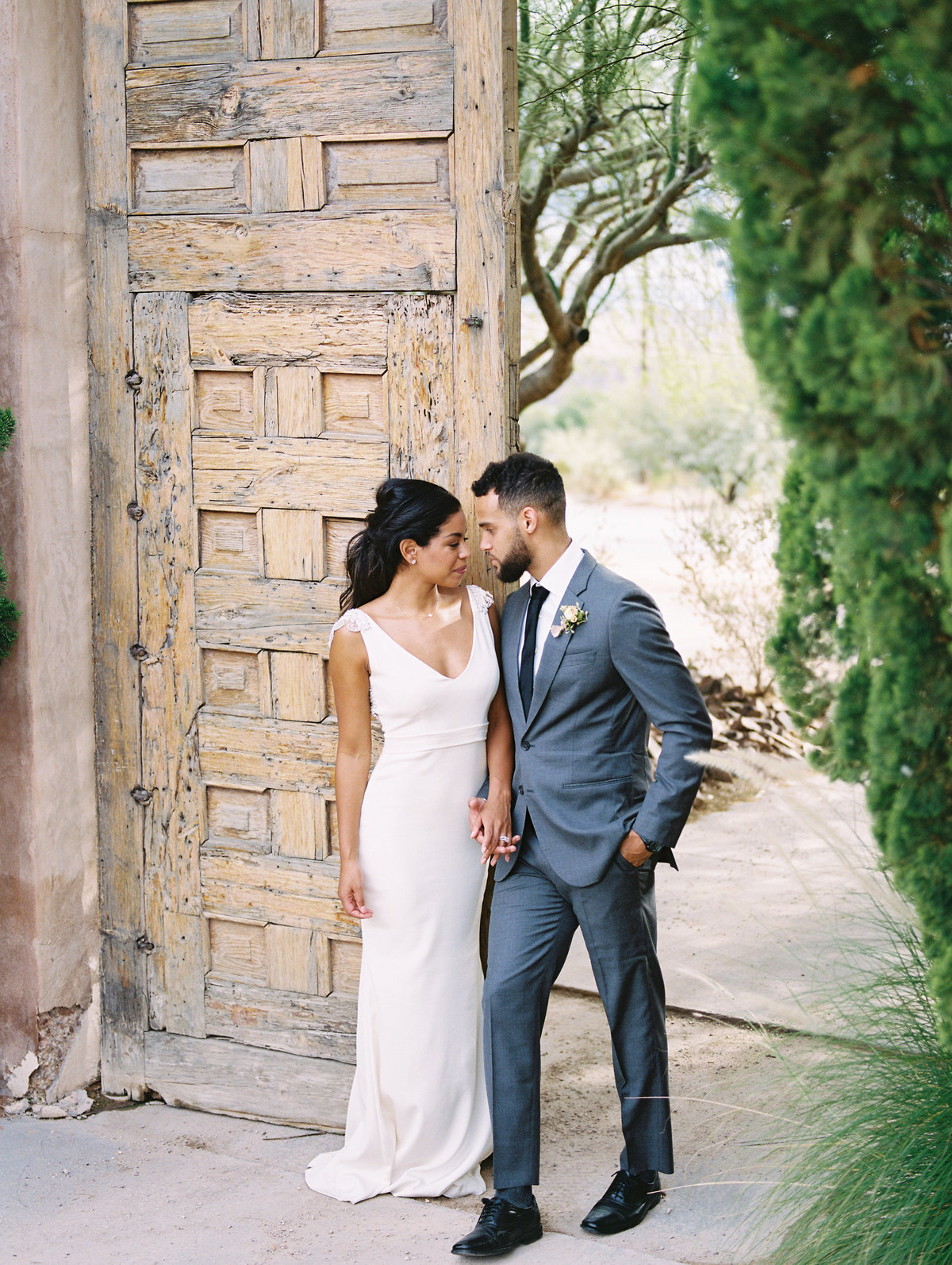 Intimate Wedding in Lajitas Texas-Big Bend-Bride and Groom