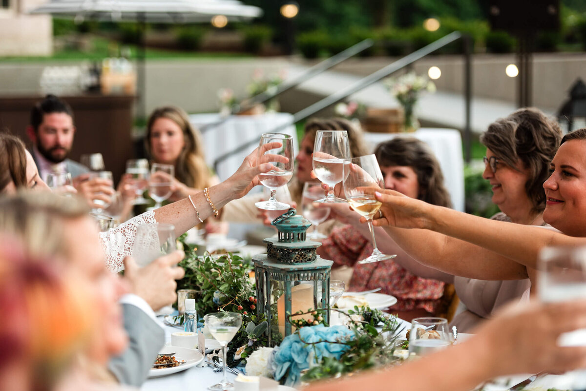 The Lodge at St. Edward Park Wedding Reception