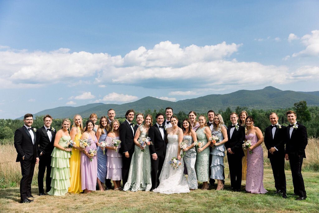 Pastel Bridesmaid Dresses