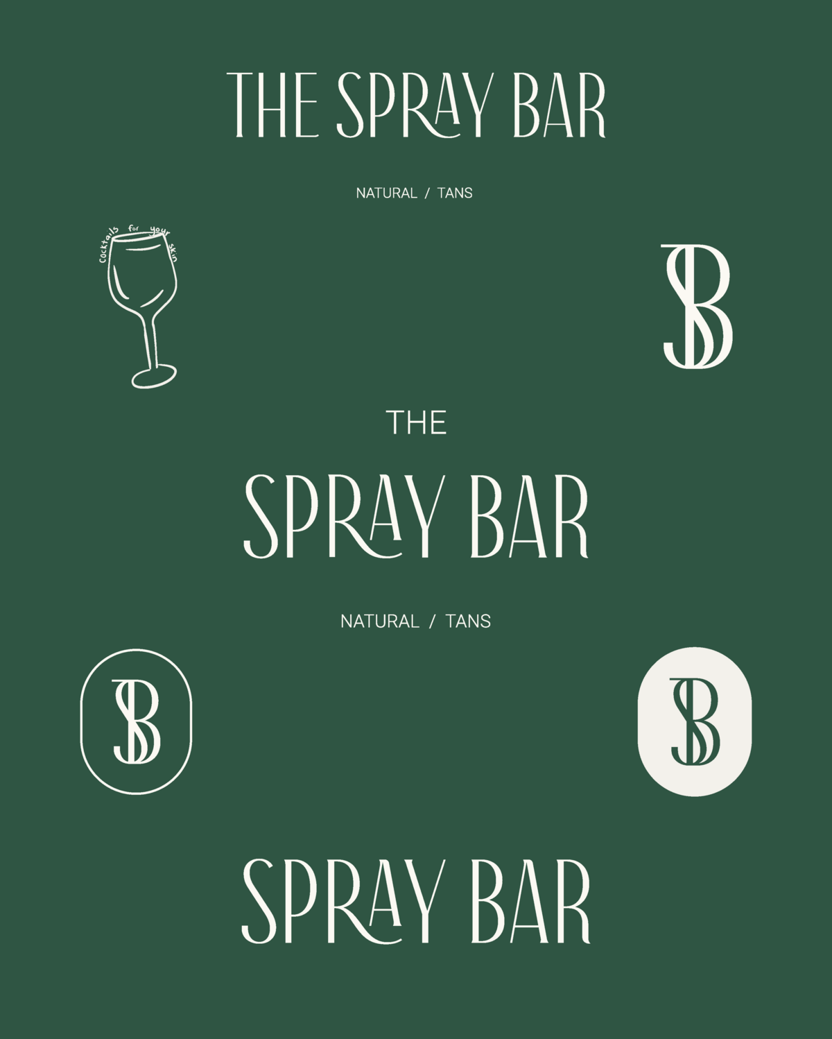 Logos for The Spray Bar in Augusta, GA