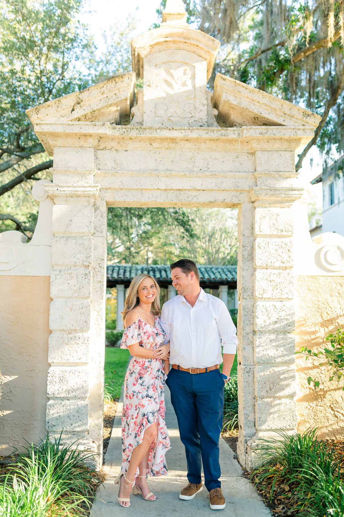 Nicky & Donny | Rollins College Engagement | Lisa Marshall Photography-9