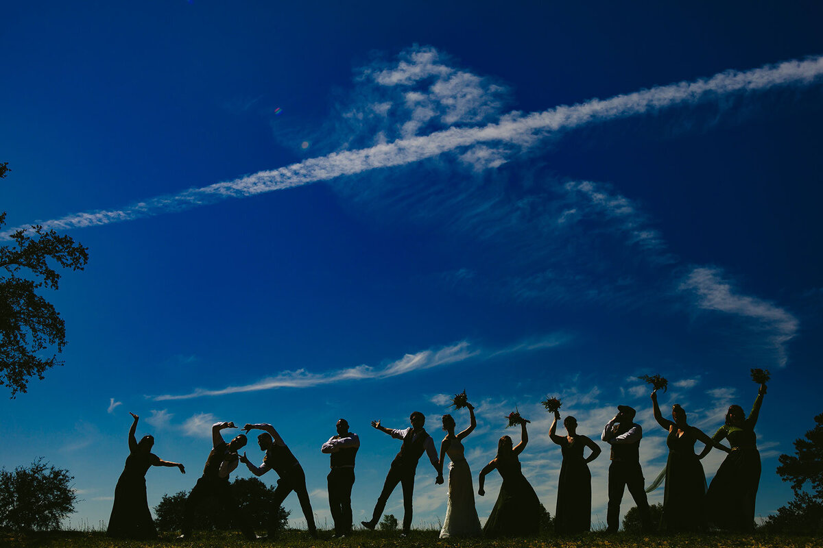 Wedding-Party-Silhouette-Apopka-Florida