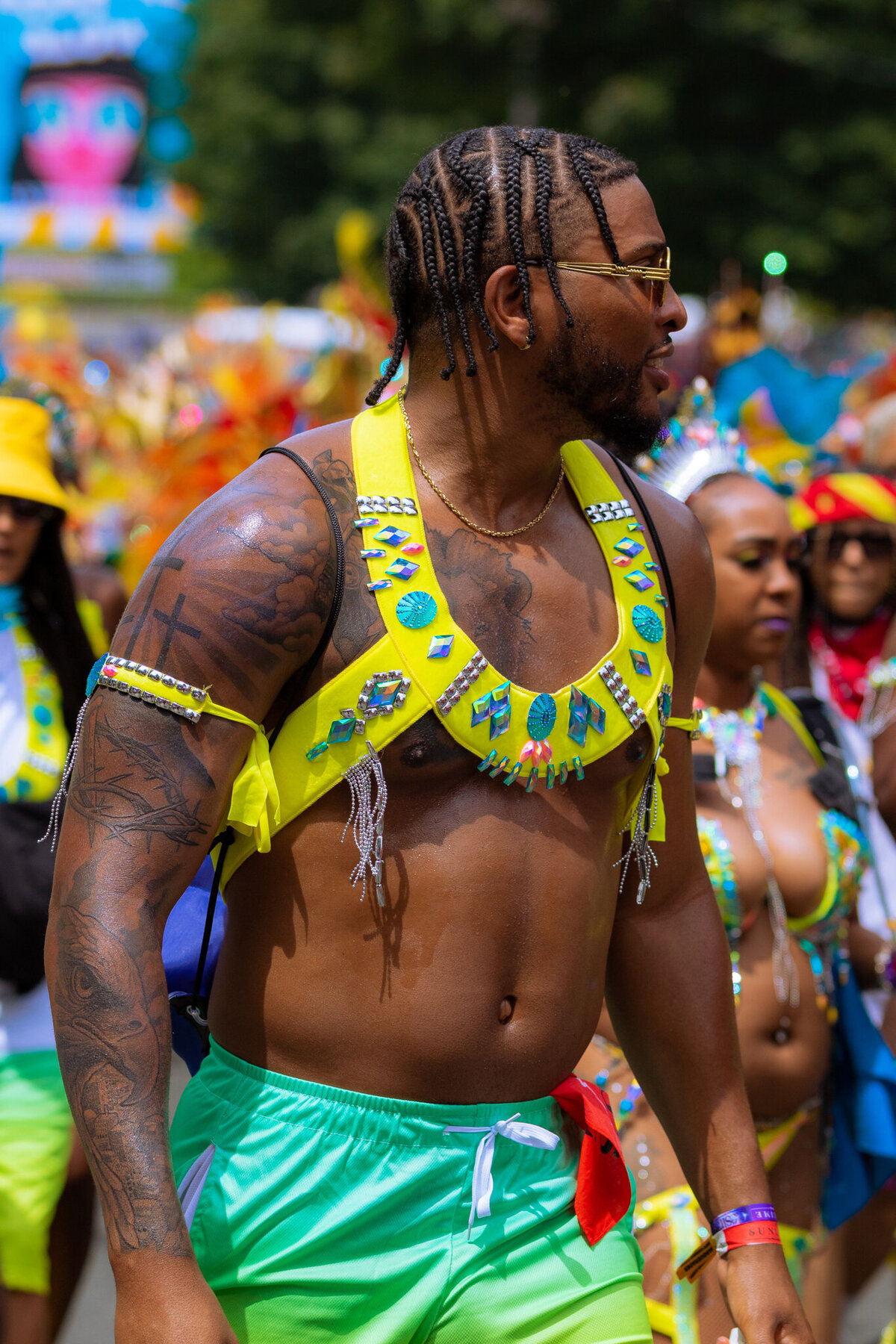 Photos of Masqueraders from Toronto Carnival 2023 - Sunlime Mas Band - Medium Band of The Year 2023-192