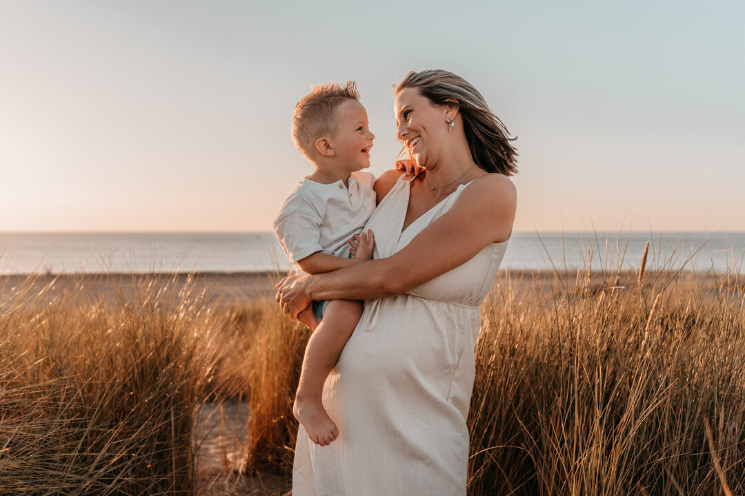 Fotoshoot strand zwangerschap-6