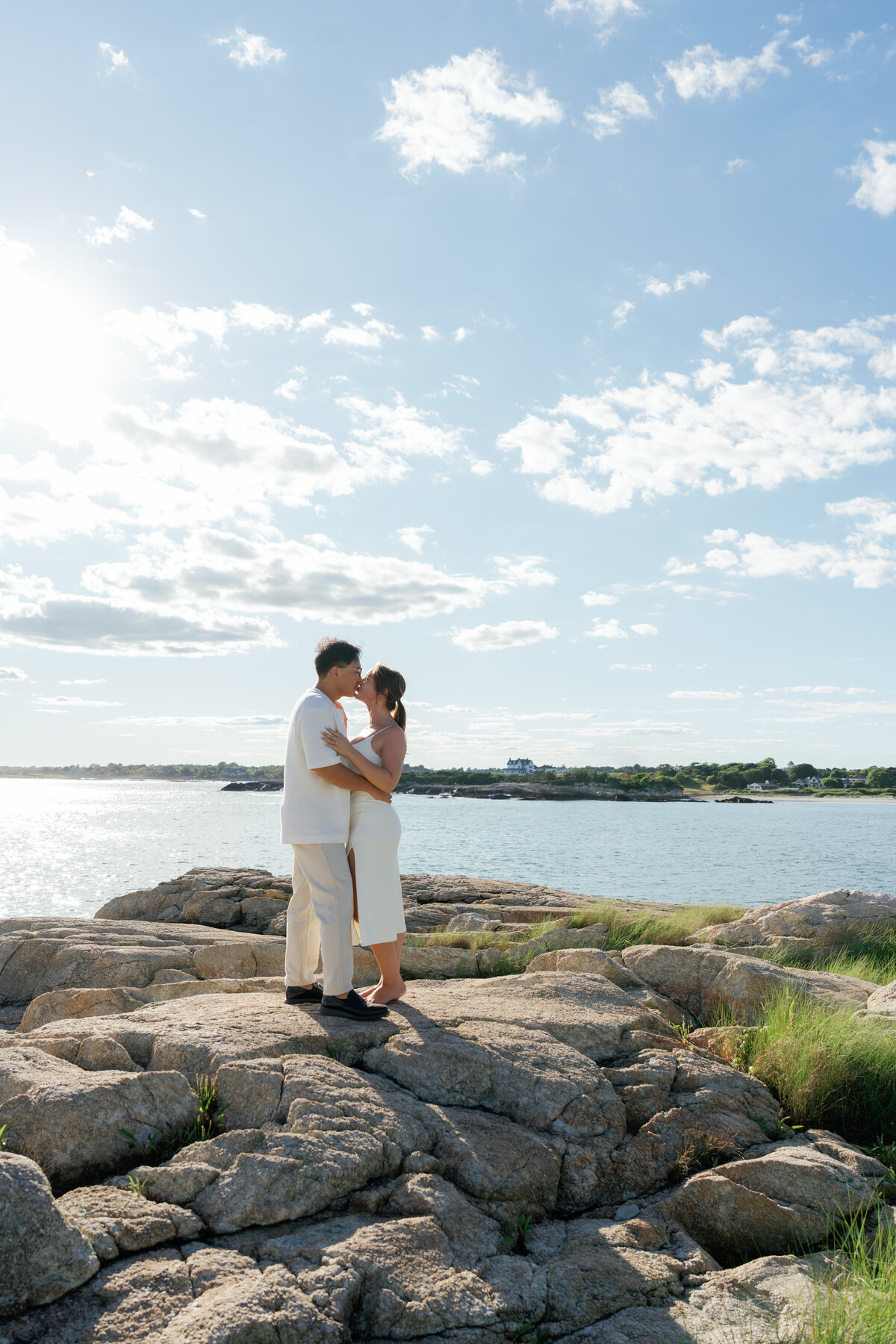 Lizzie Baker Photography _ Gracie & Hoon _ Newport Engagement Session _ Rhode Island Wedding Photographer _ New England Wedding Photographer _ Castle Hill Inn Wedding-46