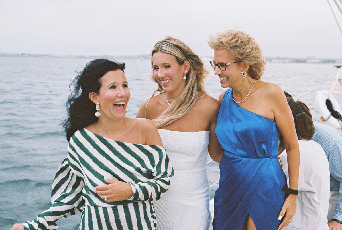 Newport ri rehearsal sunset sail-Halie Child Photography-145