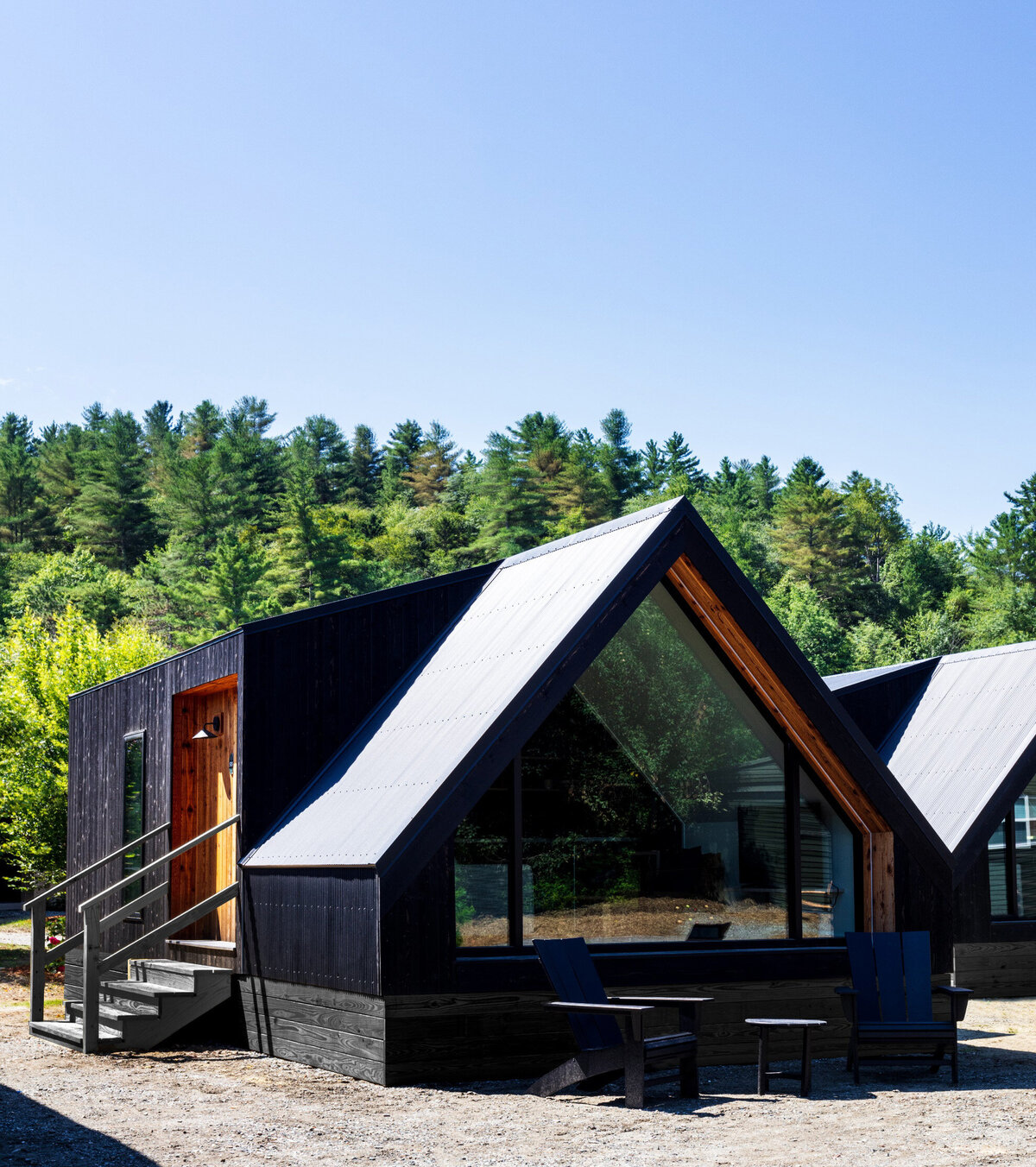cabin stowe exterior