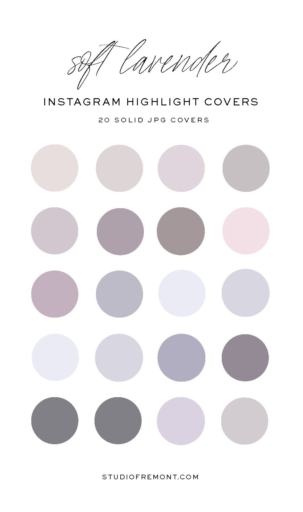 lavender highlight covers