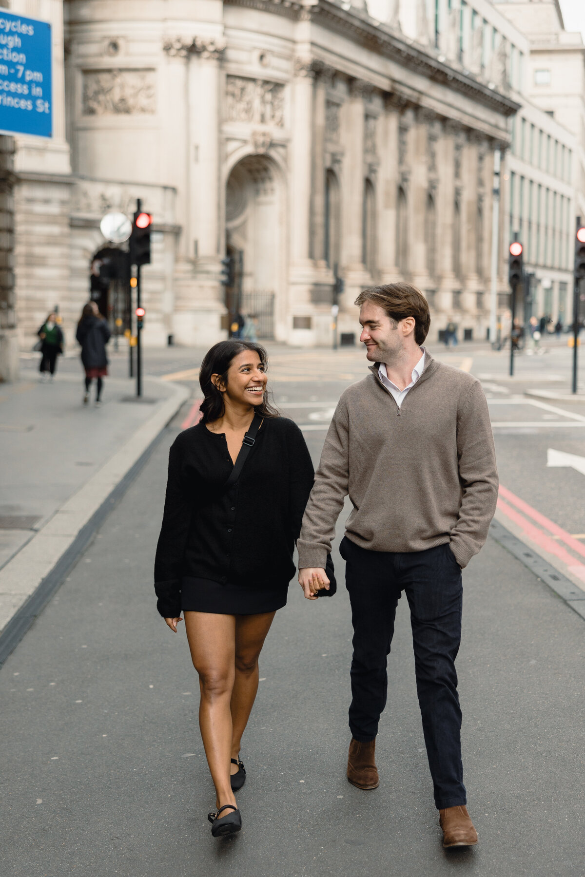 London couple portrait session