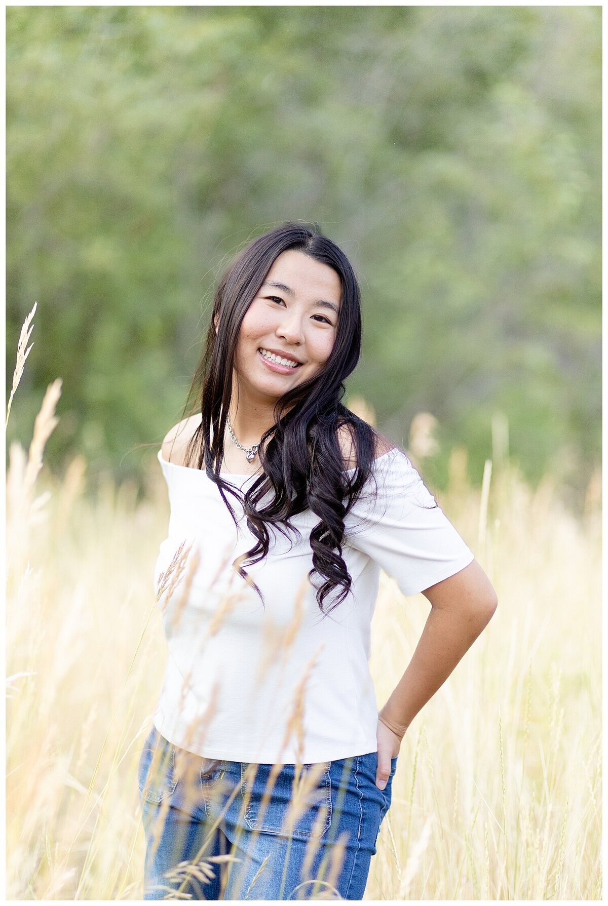 Missoula senior photo at Greenough Park