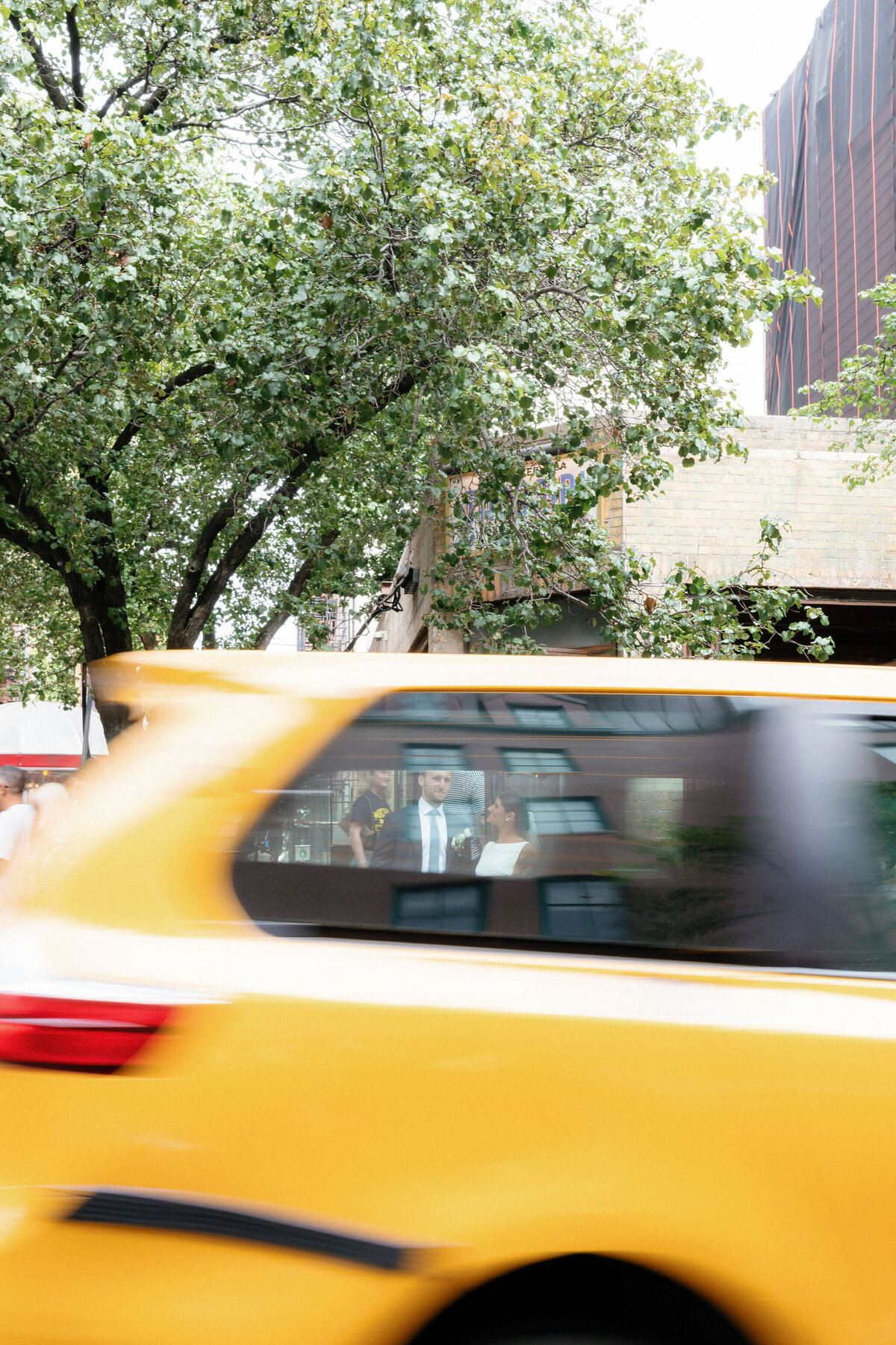 NYC Bride & Groom Portrait by Lisa Blanche Photography