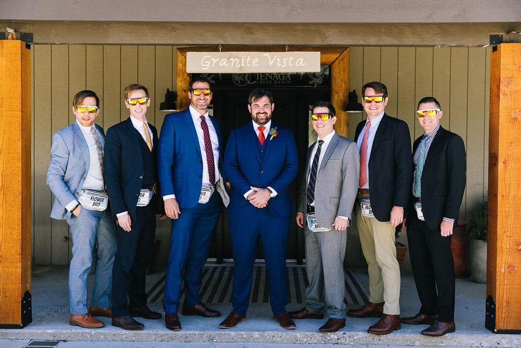 Groom and flower bros