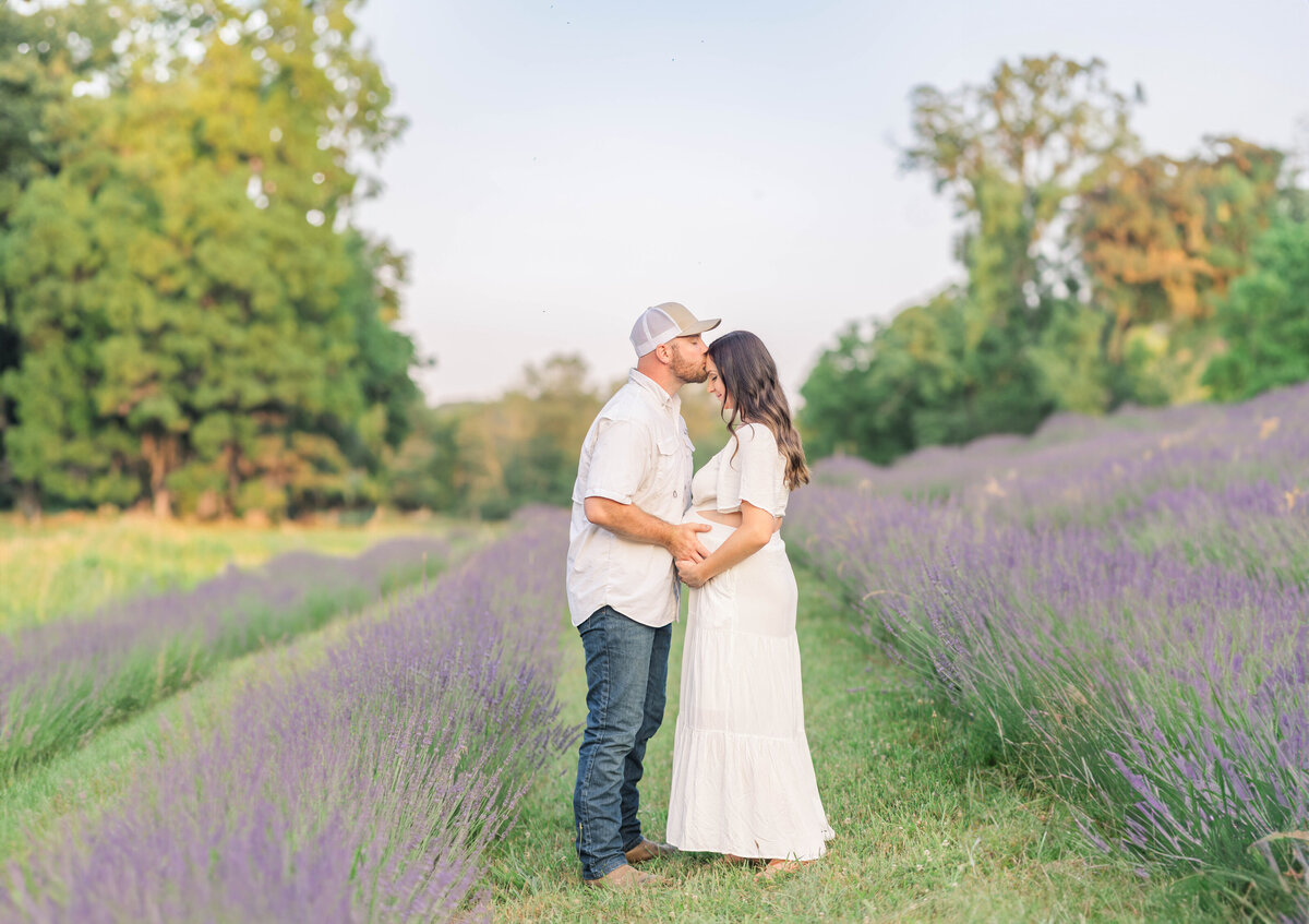 Hanover Pa photo session in a lavender field