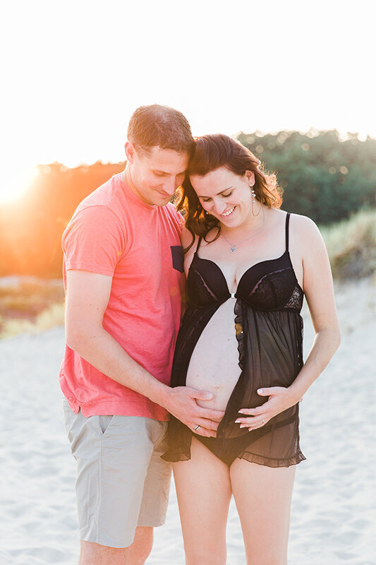 fotoshoot-strand-zwanger-alkmaar