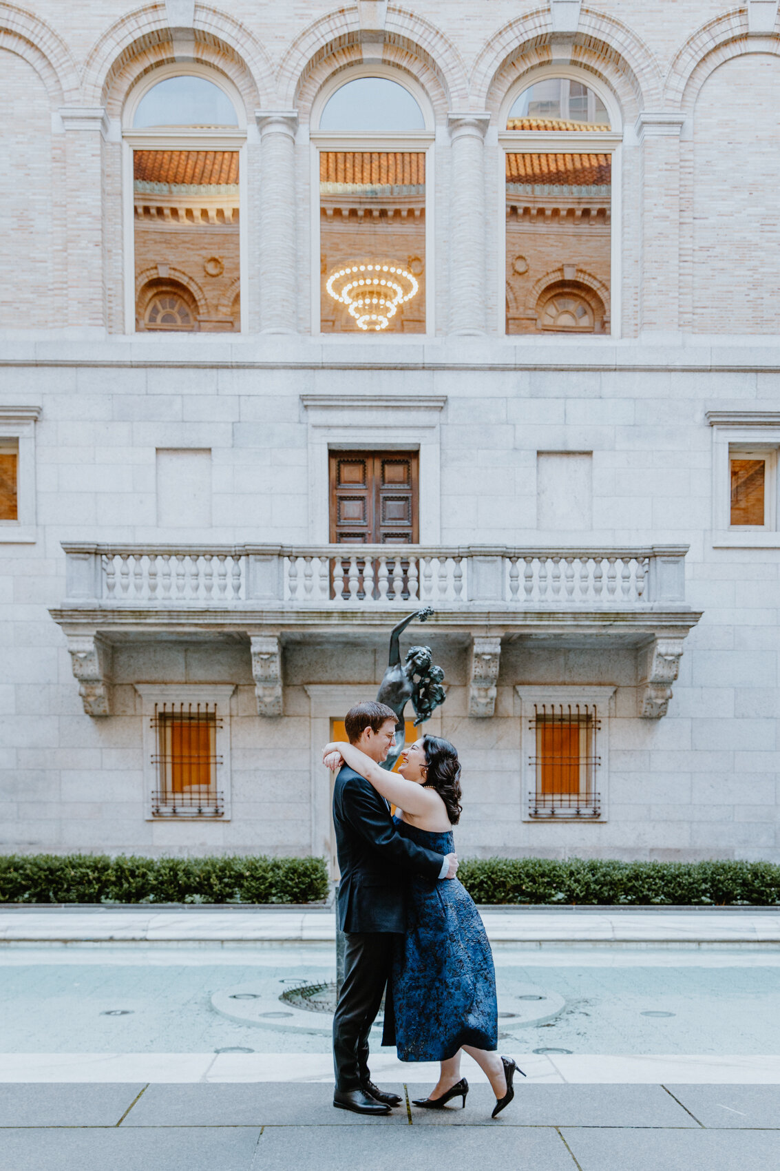 Boston Public Library Engagement Photos-Boston Wedding Photographer-5