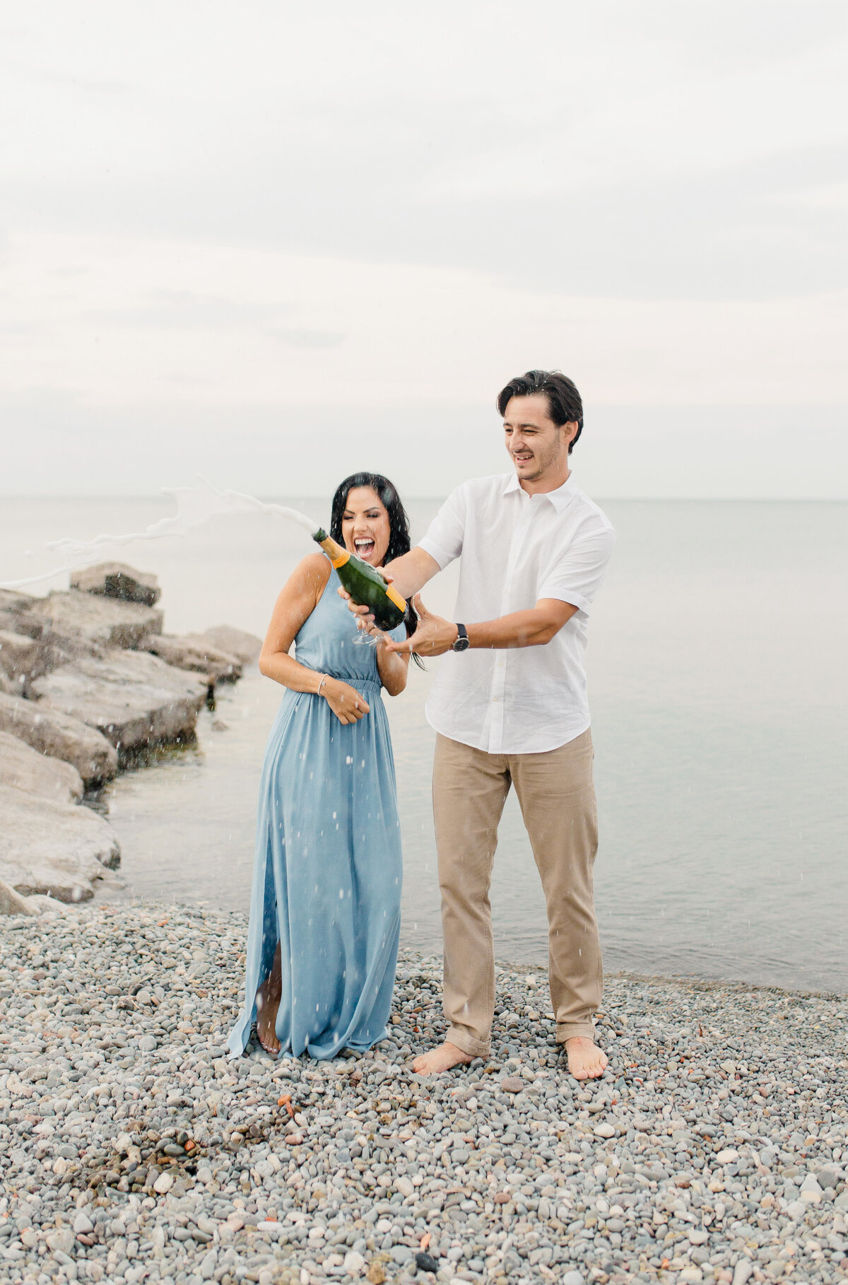 Laura and Nik - Grimsby On The Lake Engagement - Sandra Monaco Photo 432