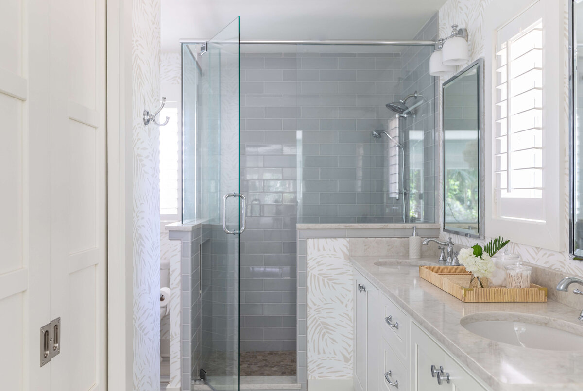 Amelia Island Coastal Bungalow Lola Interiors Bathroom