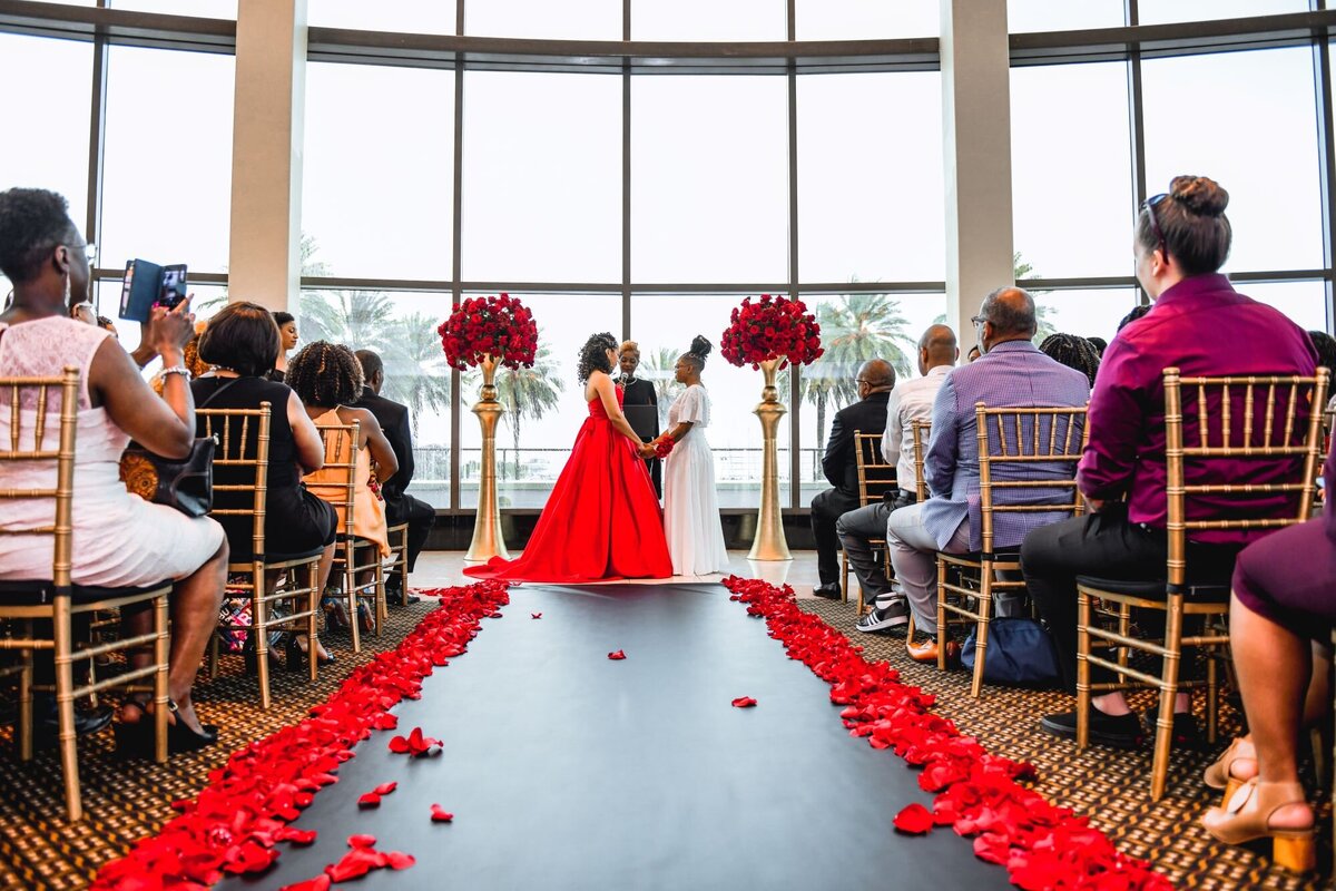 12 - Mahaffey Theater Wedding Ceremony - Tampa Bay Wedding Planner