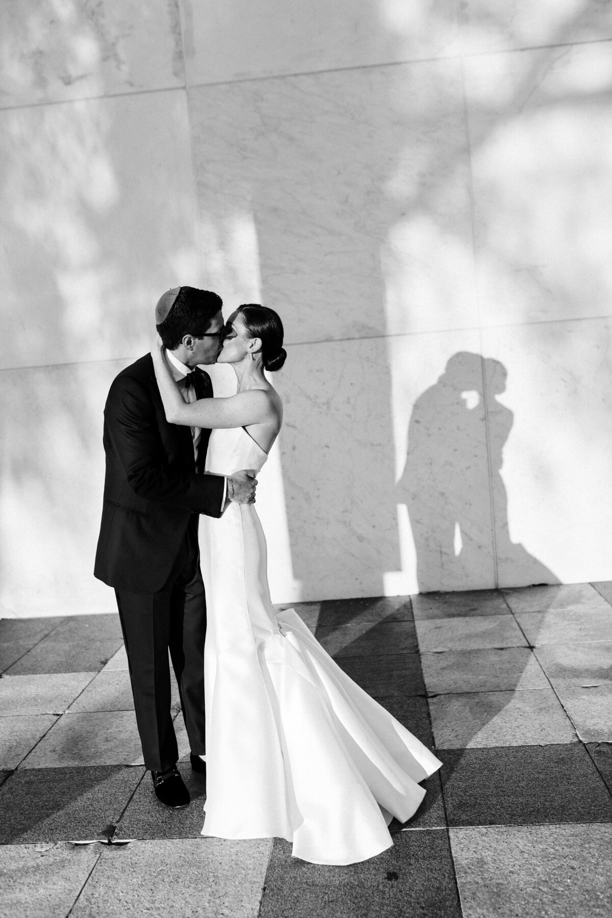 Chic Wedding Portraits at The Kennedy Center in DC 14