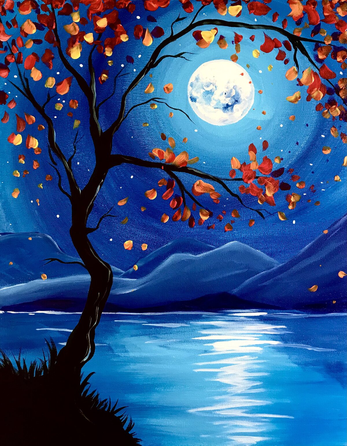 Full Moon in Fall