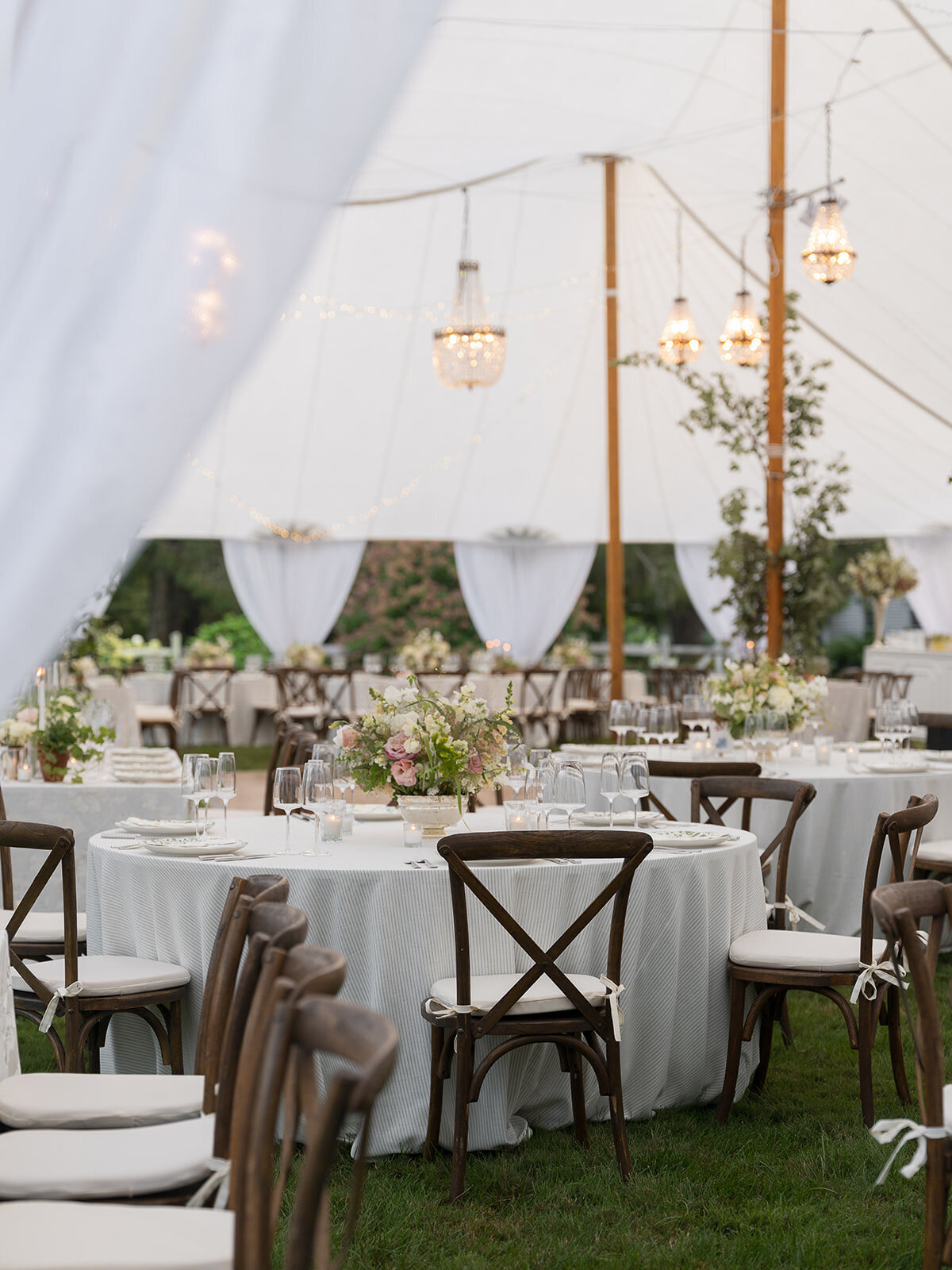 Annalise & Jonathan Tented Private Residence Connecticut Wedding-49