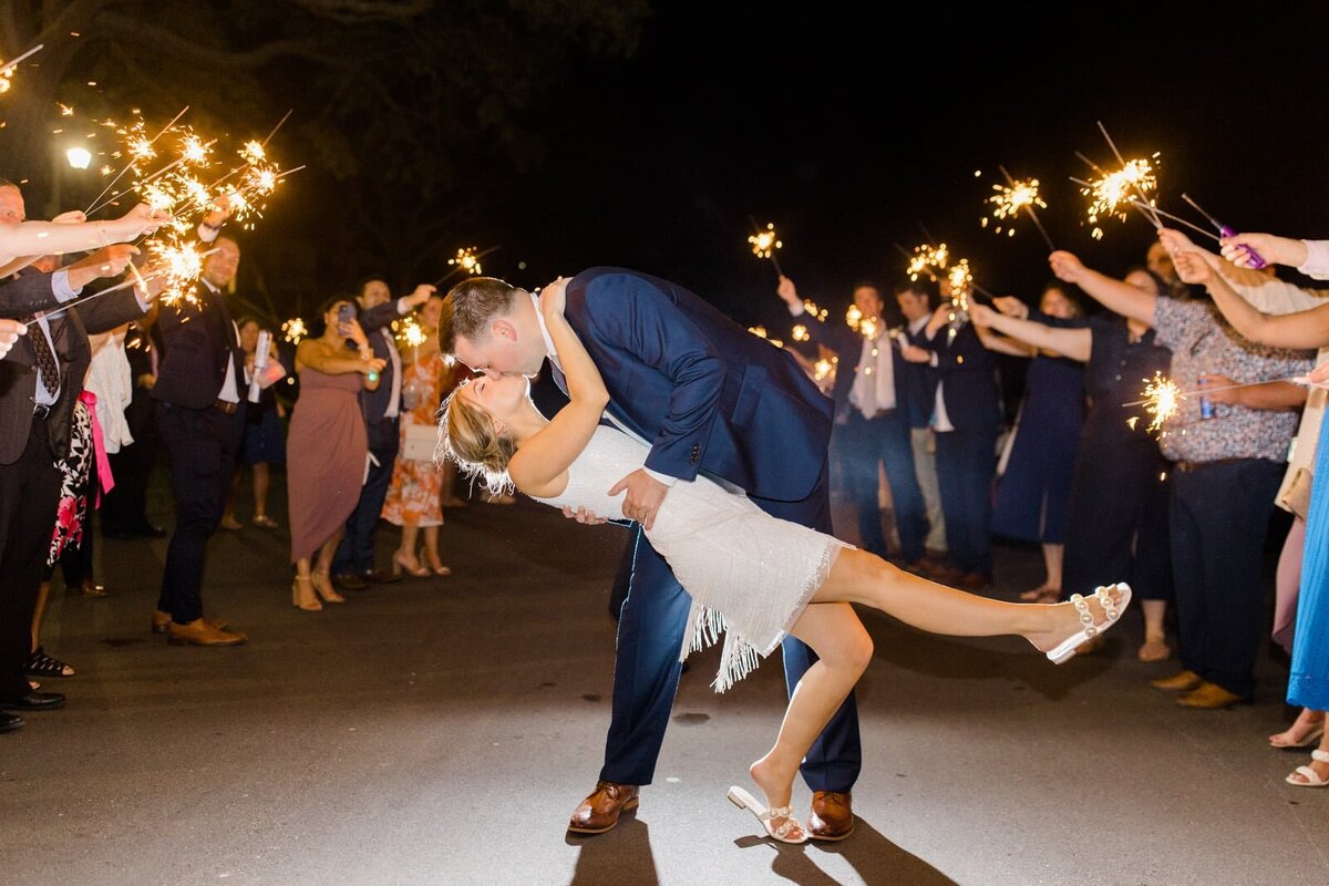 Southport Community Building Wedding | Blue Satin Bee 25