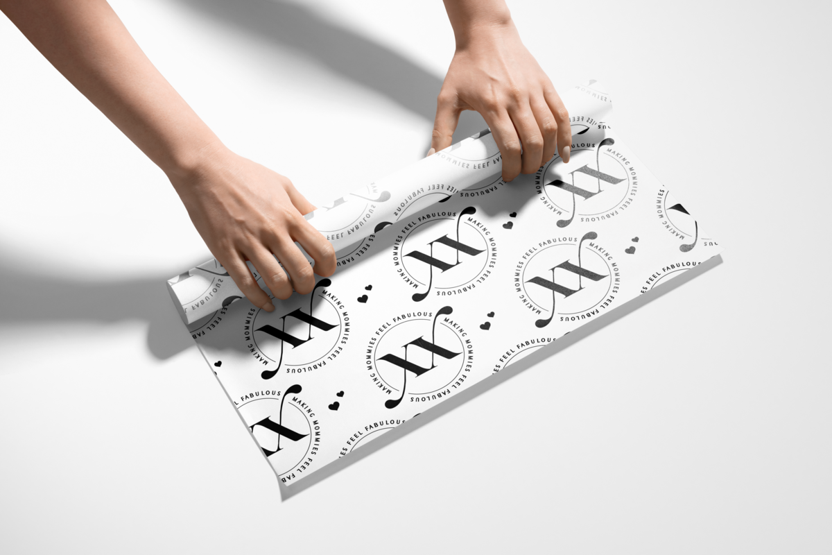 luxxilu noissue x Creatsy Foodsafe Paper black and white