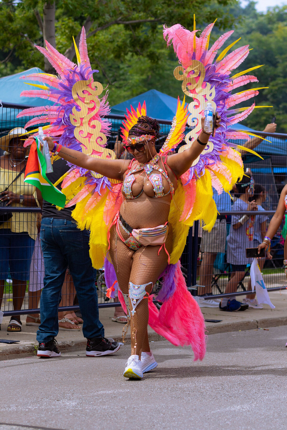 Photos of Masqueraders from Toronto Carnival 2023 - Sunlime Mas Band - Medium Band of The Year 2023-221