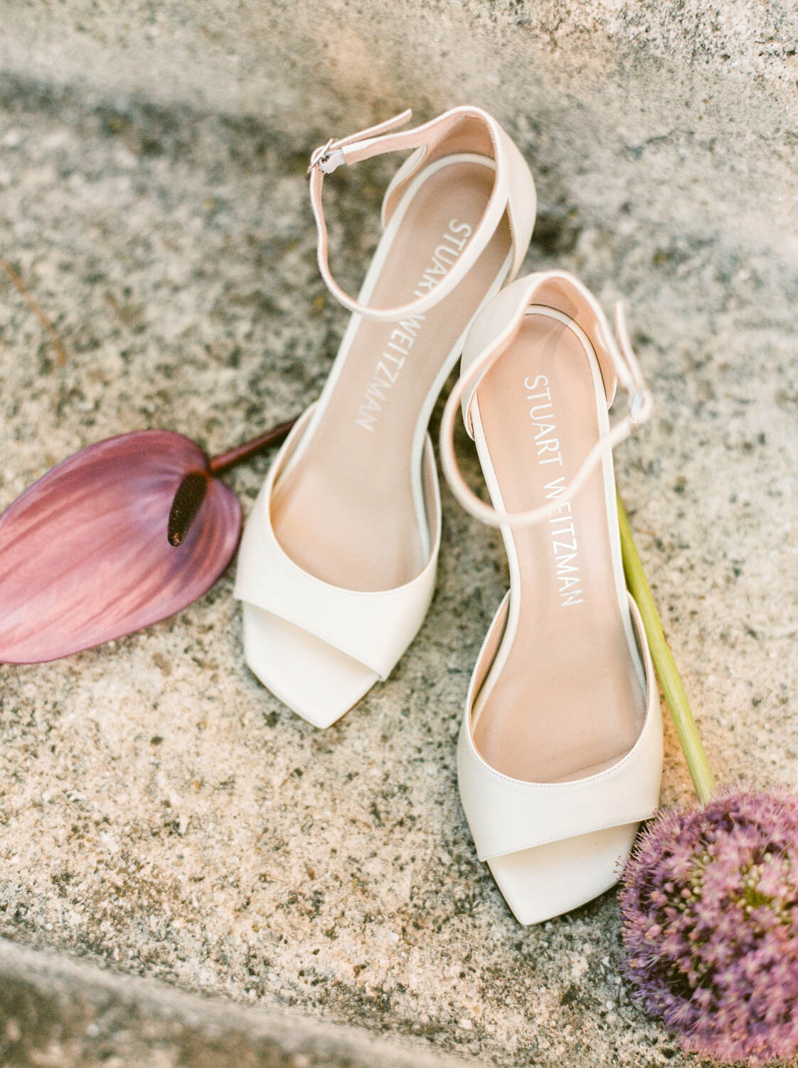Stuart Weitzman shoes for a wedding in Sicily