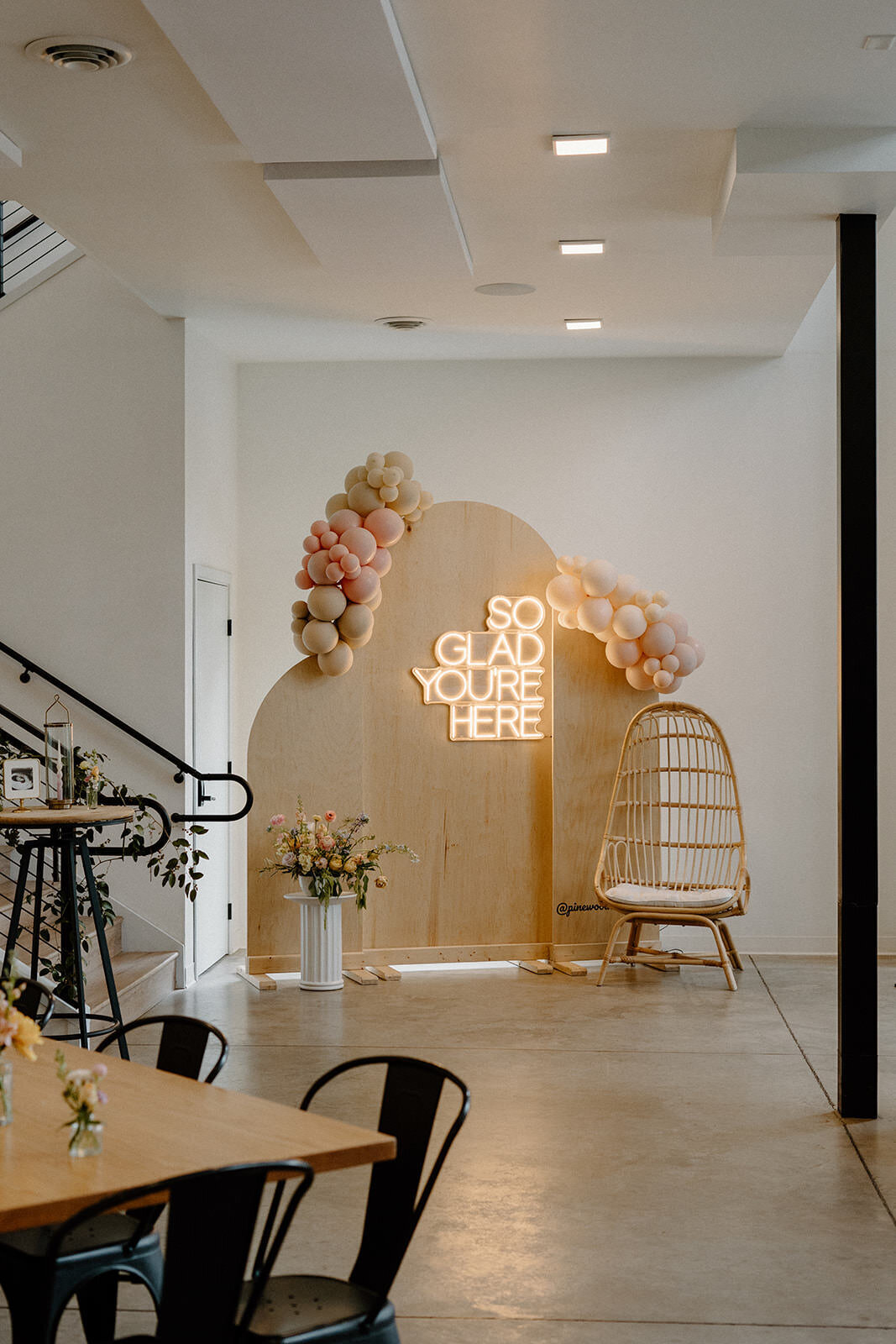 Pinewood Events - Minnesota Modern Nature Inspired Event Venue - Baby Shower - 3
