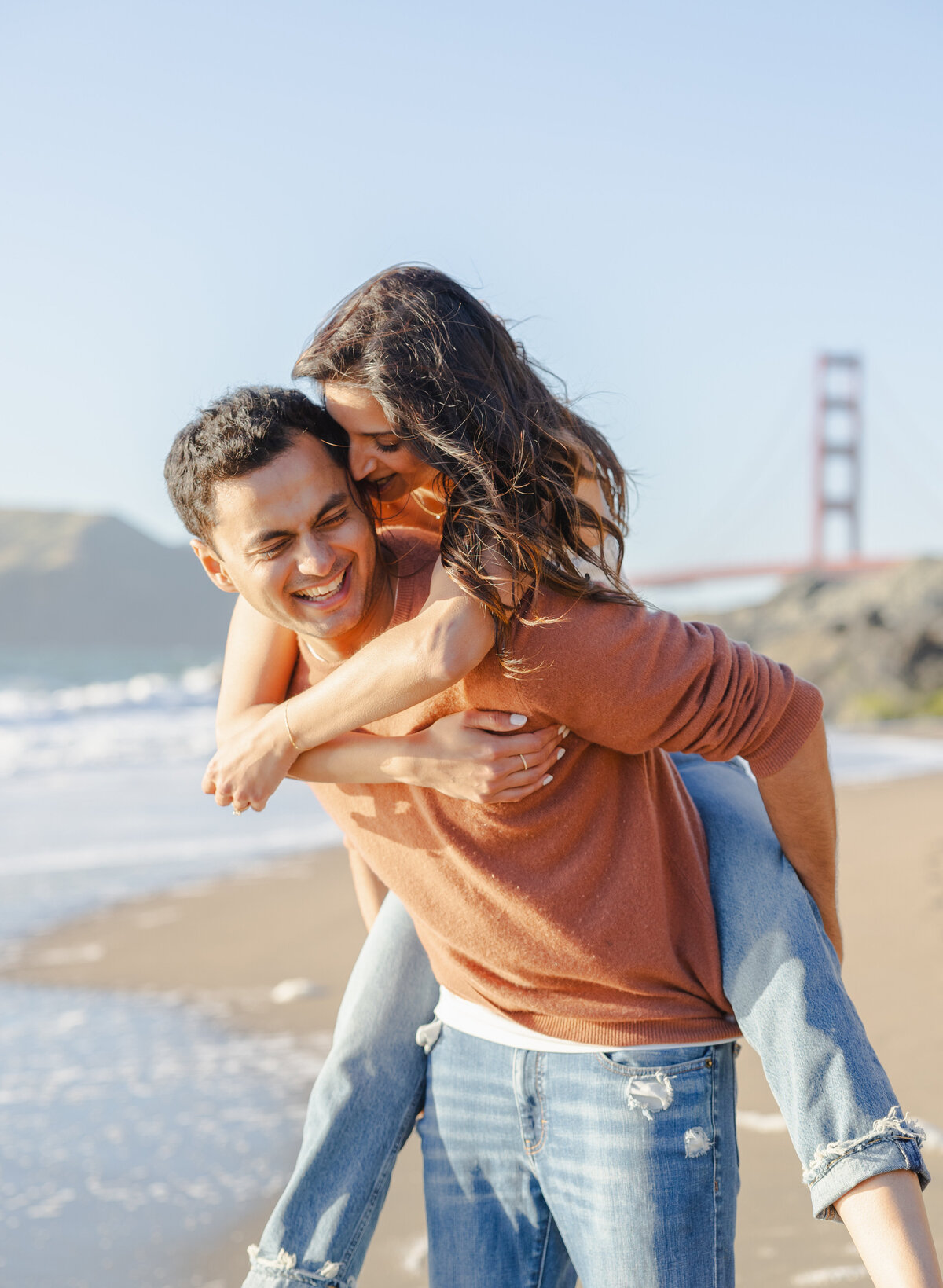SF Baker Beach Engagement Session