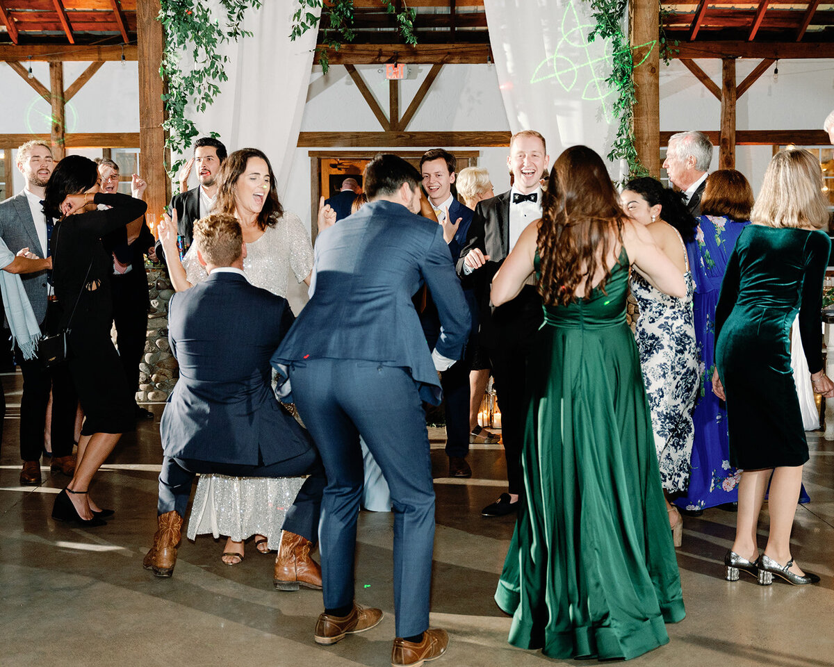 Wedding reception at great marsh