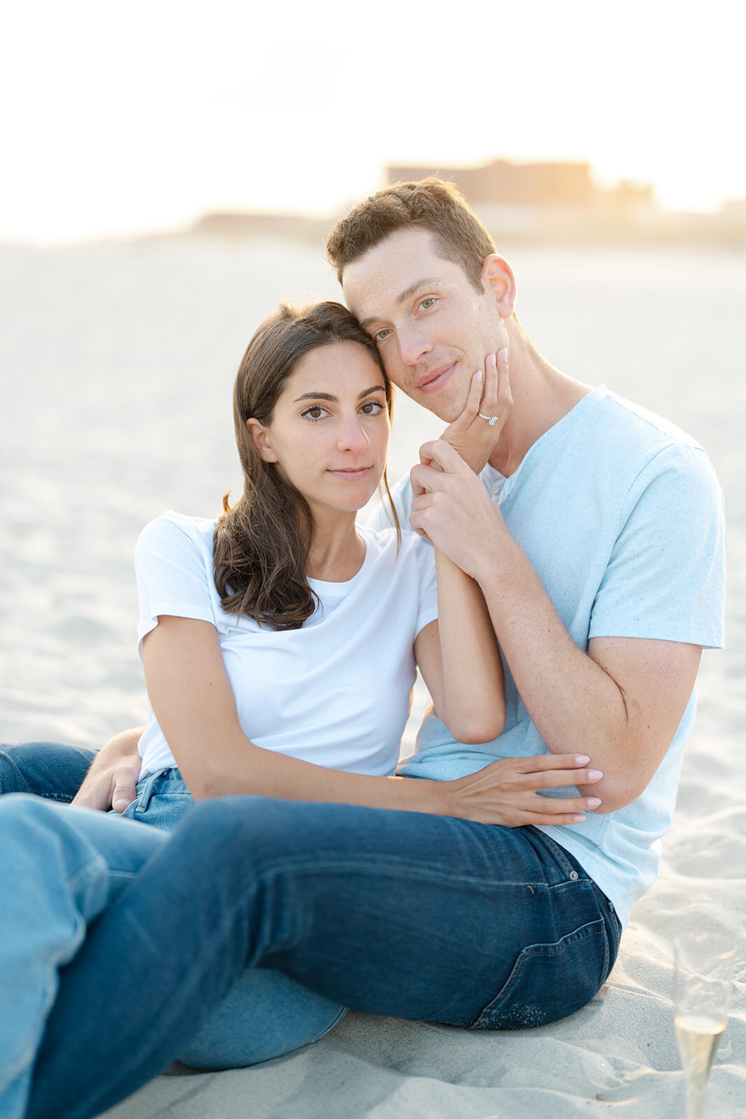 Laynie and Cody beach engagement15