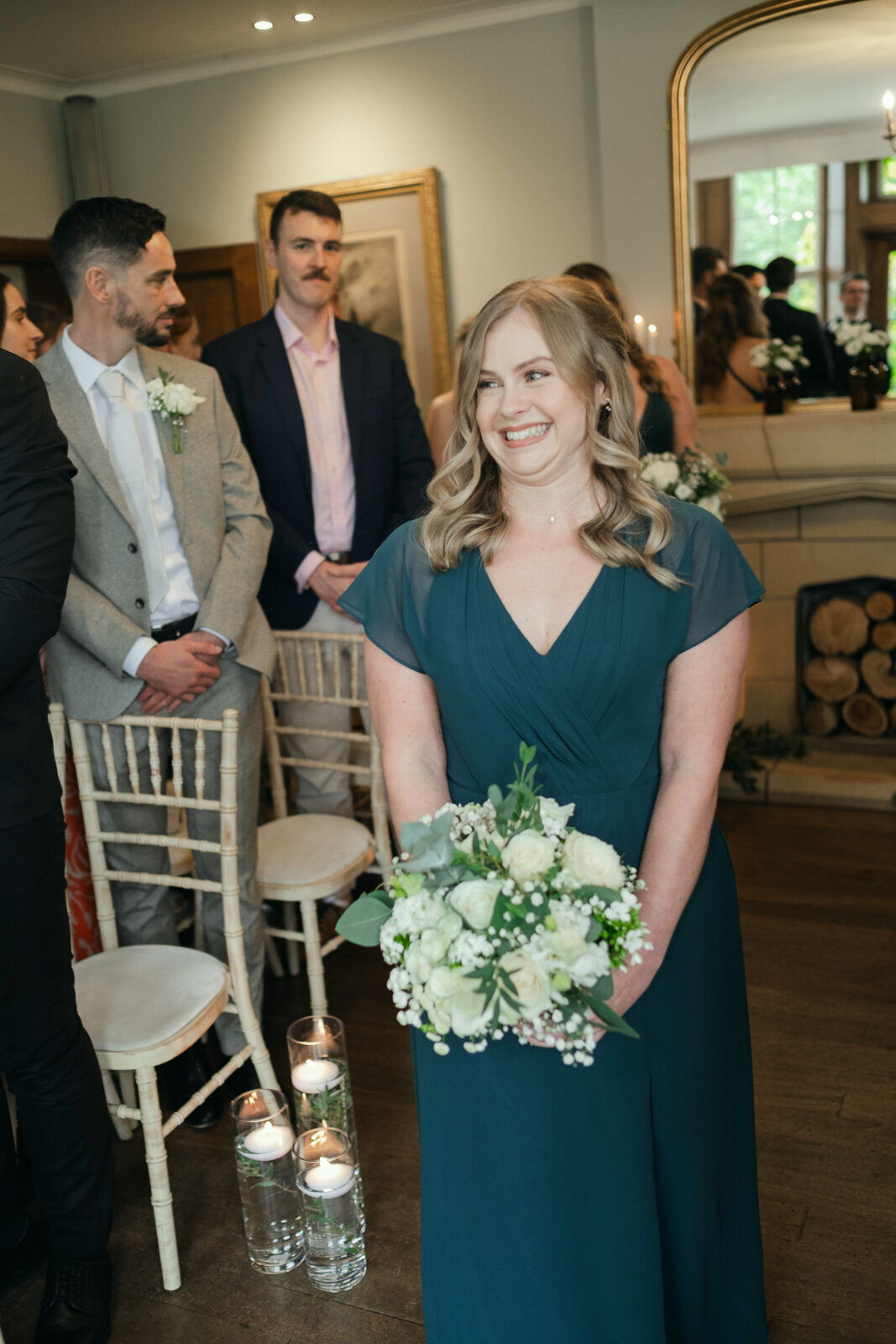 Romantic Wedding at Hilltop Country House, Cheshire - Stunning Countryside Venue-58