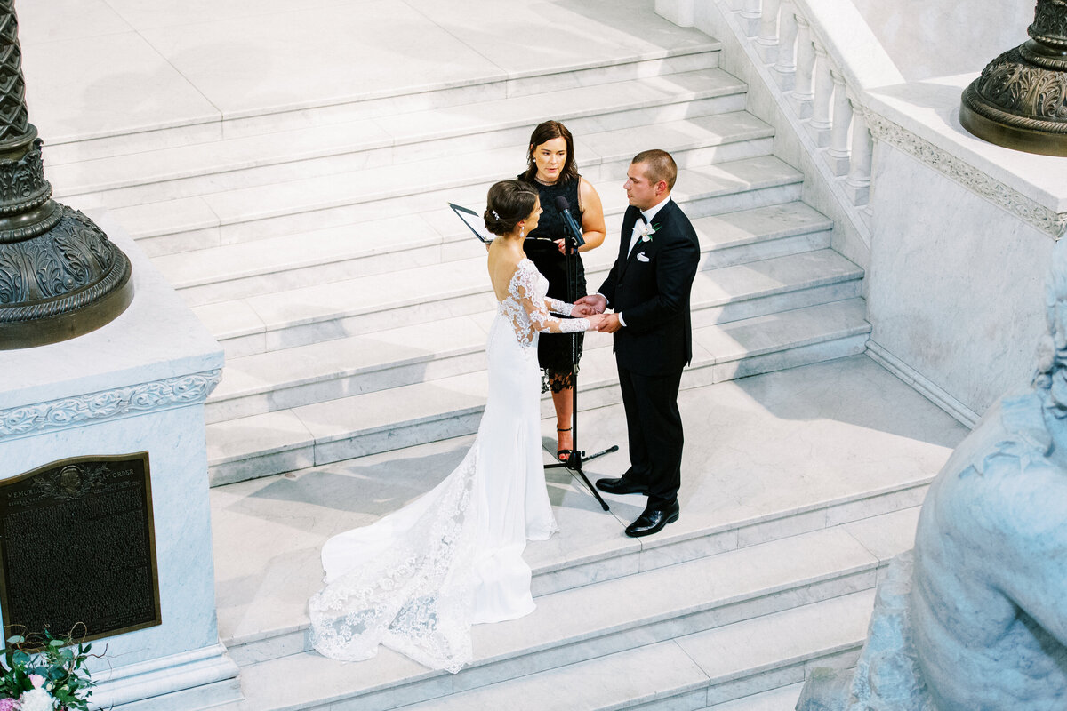 Minneapolis city hall wedding