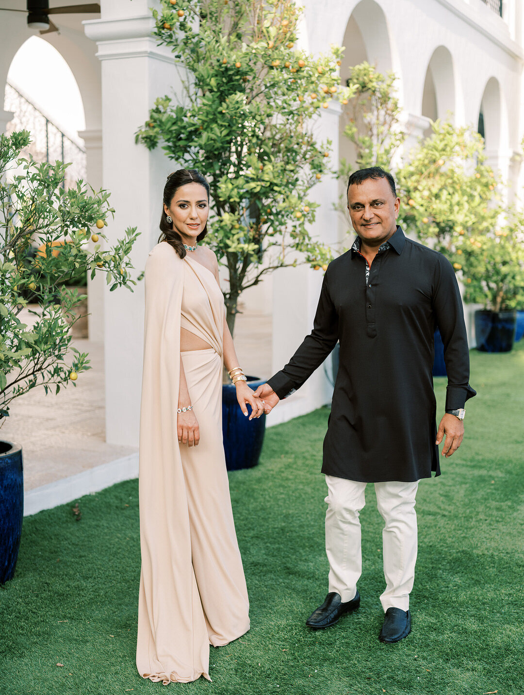 01 Rehearsal Dinner - Indian Sabyasachi Gown Wedding Miami by GoBella.com @gobelladesign  6