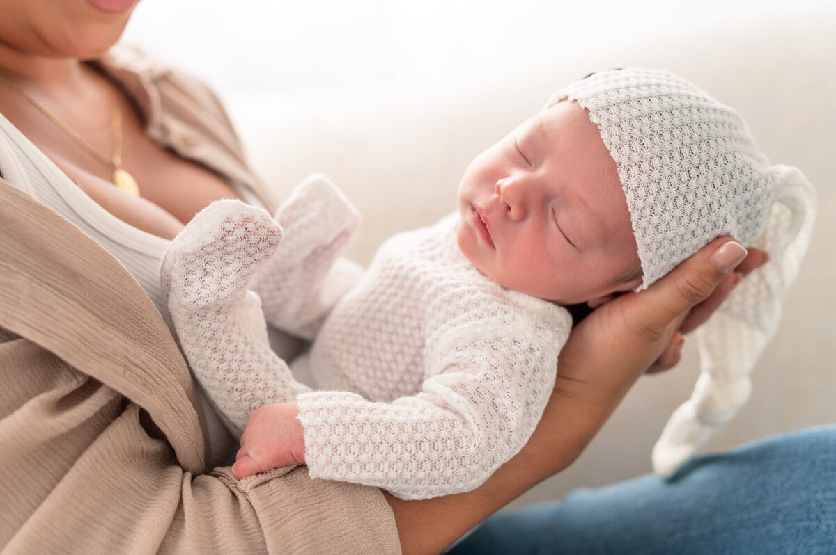 Newborn Session in Studio in Winter Park, Fl