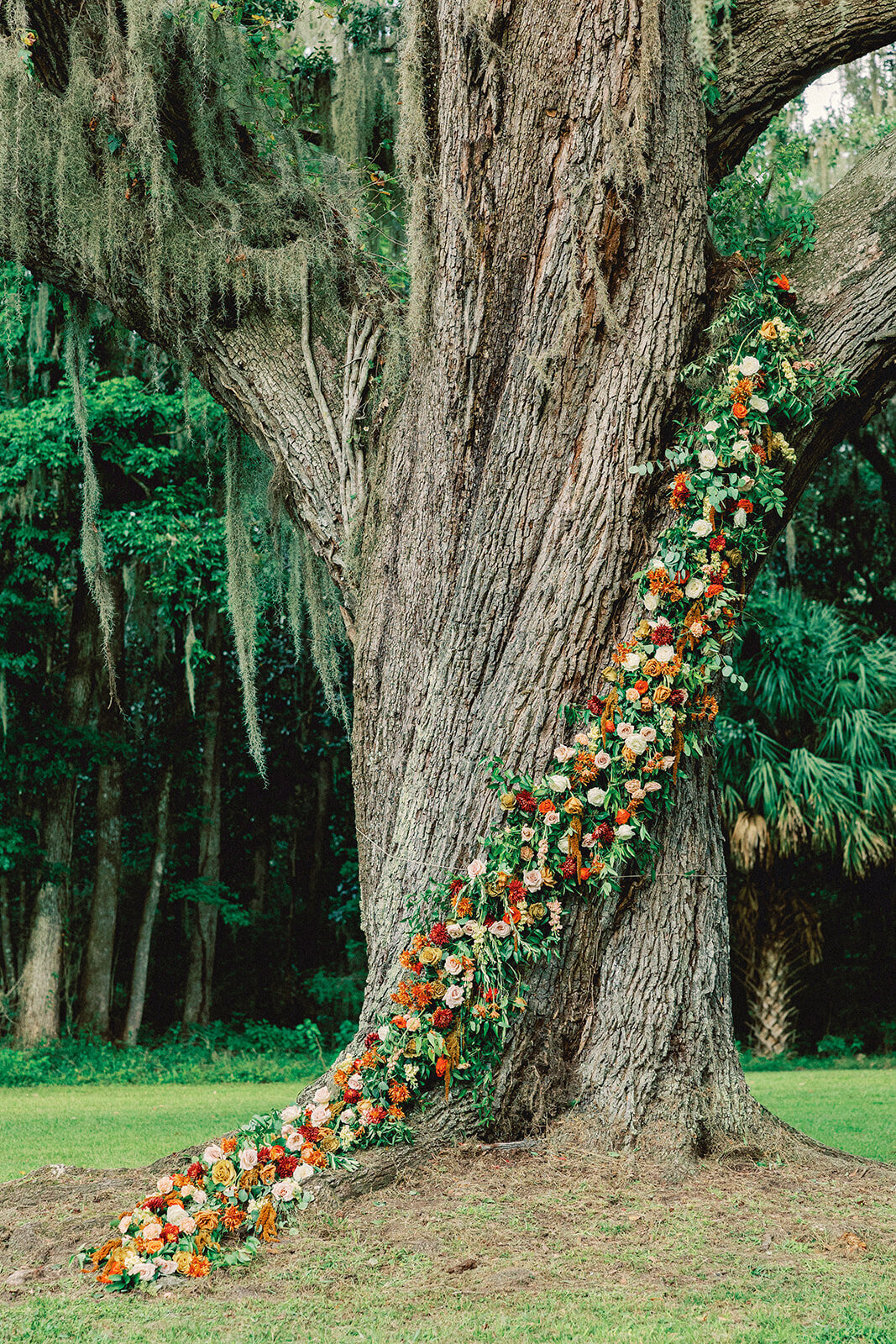 Fall Wedding Greenery & Candles Centerpiece | The Coastal Discovery Museum Wedding | Hilton Head Island, SC | Coastal Floral & Events | Two Arrow Films