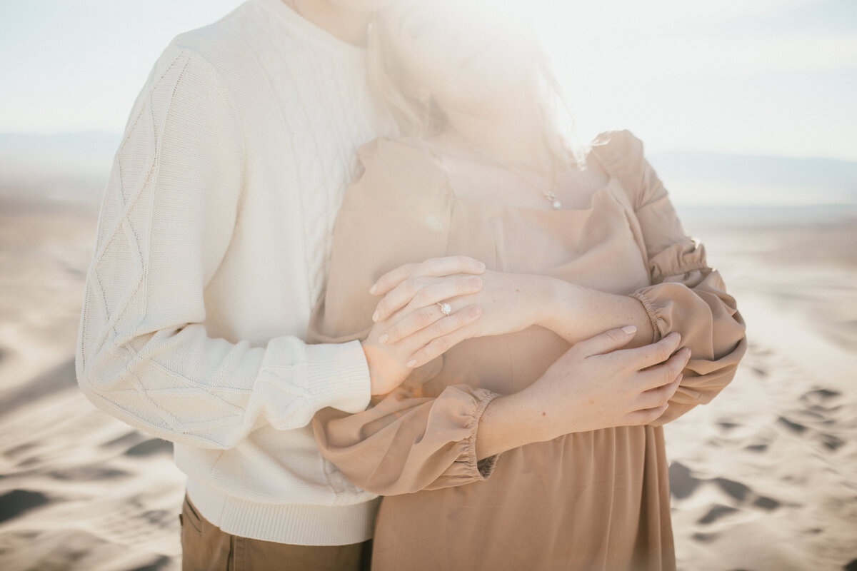 A Sand Dunes Engagement Photography Session - 39